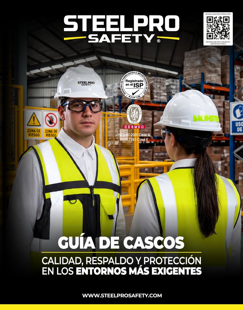 TRIPTICO CASCOS STEELPRO